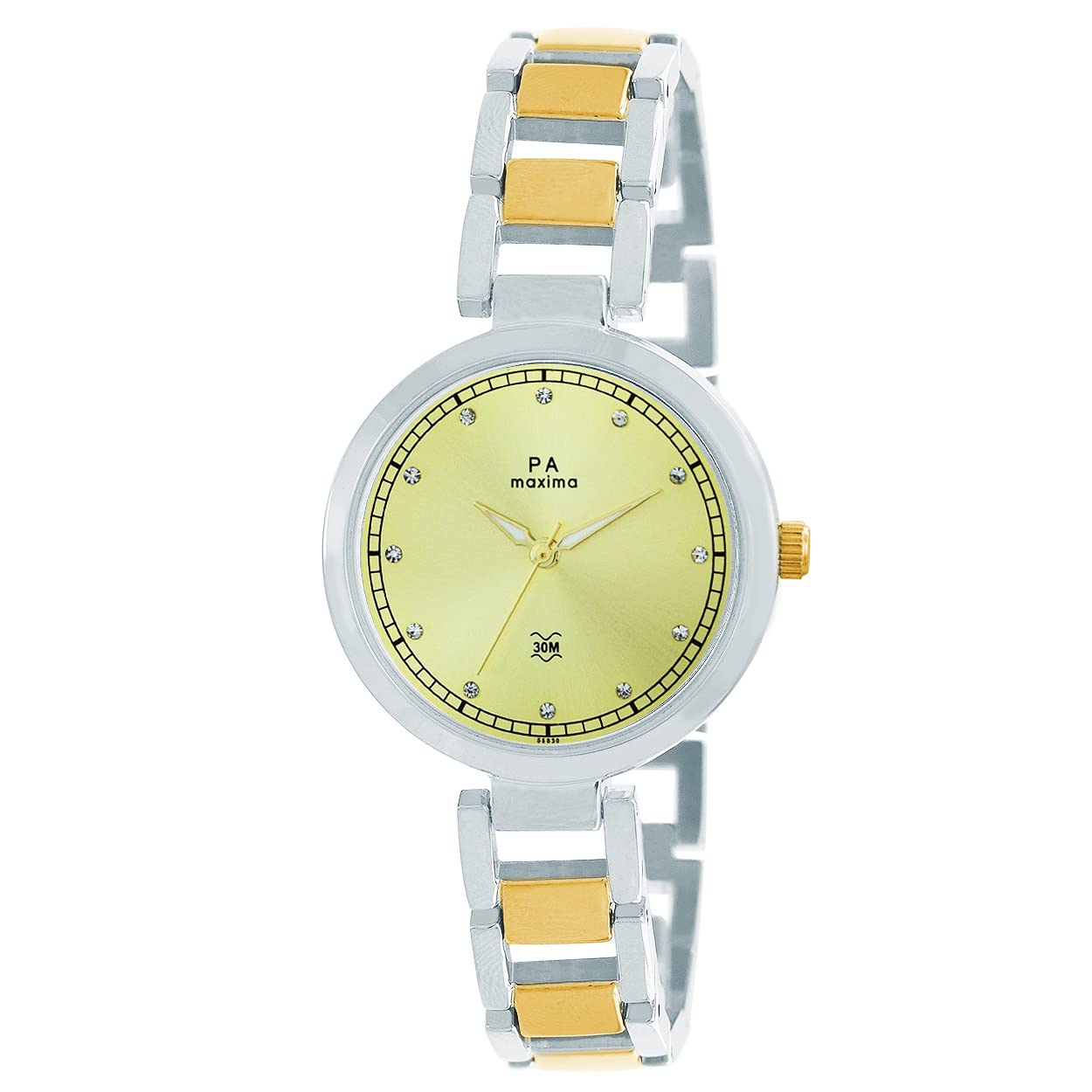 Maxima Analog Gold Dial Womens Watch - 55830BMLT (B07Z7Y21P3) Amazon Price History, Amazon Price Tracker