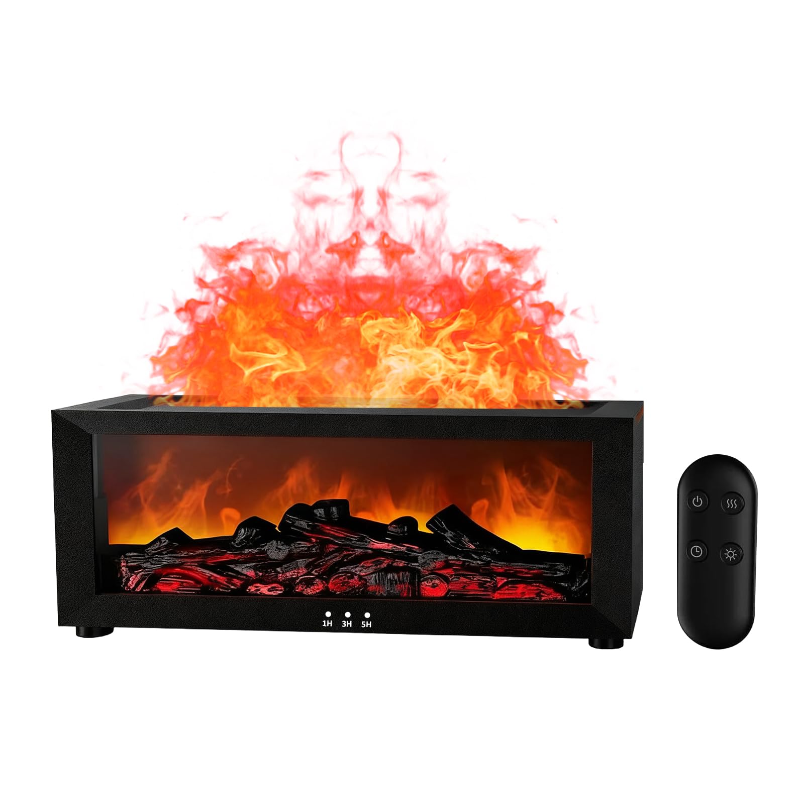 Amazon.com: Sakerplus Oil Aroma Diffuser, Fireplace Shape with