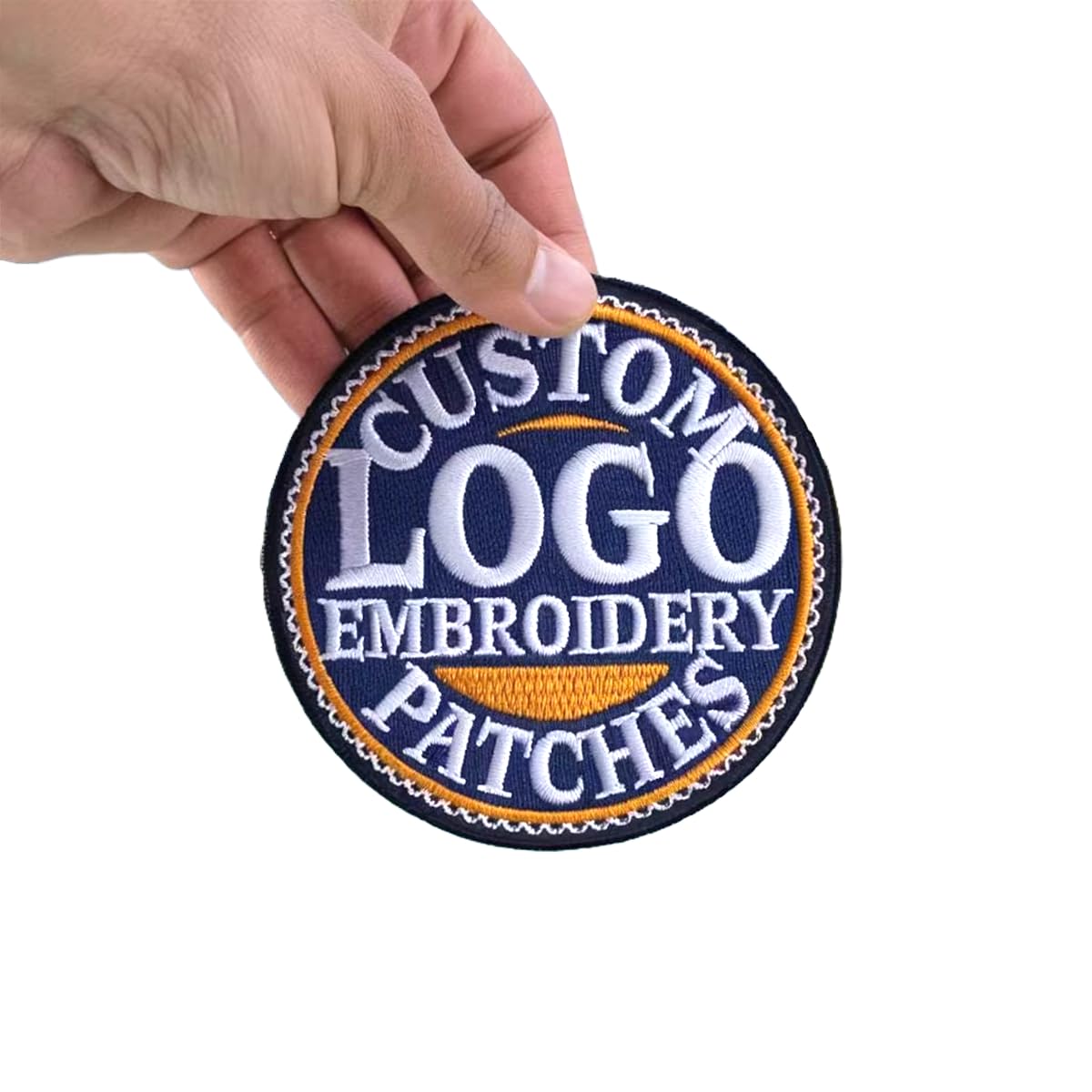 Personalized Photo or Logo Patch Multi Shape Embroidery, Custom Embroidered Sew On Patches, Custom Photo Patch, Iron On Name Patch, Customized Embroidered Text Patches 1