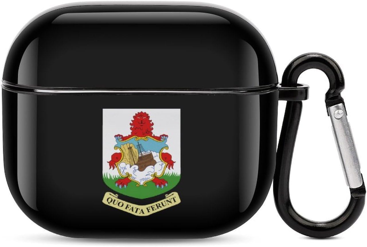 Coat of Arms of Bermuda Funny Earbuds Case for Airpods 3
