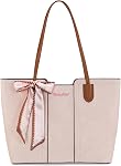 Montana West Tote Bags for Women Medium Top Handle Handbags with Scarf