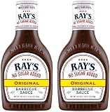 Sweet Baby Ray’s No Sugar Added Original Barbecue Sauce 18.5oz - PACK OF 2