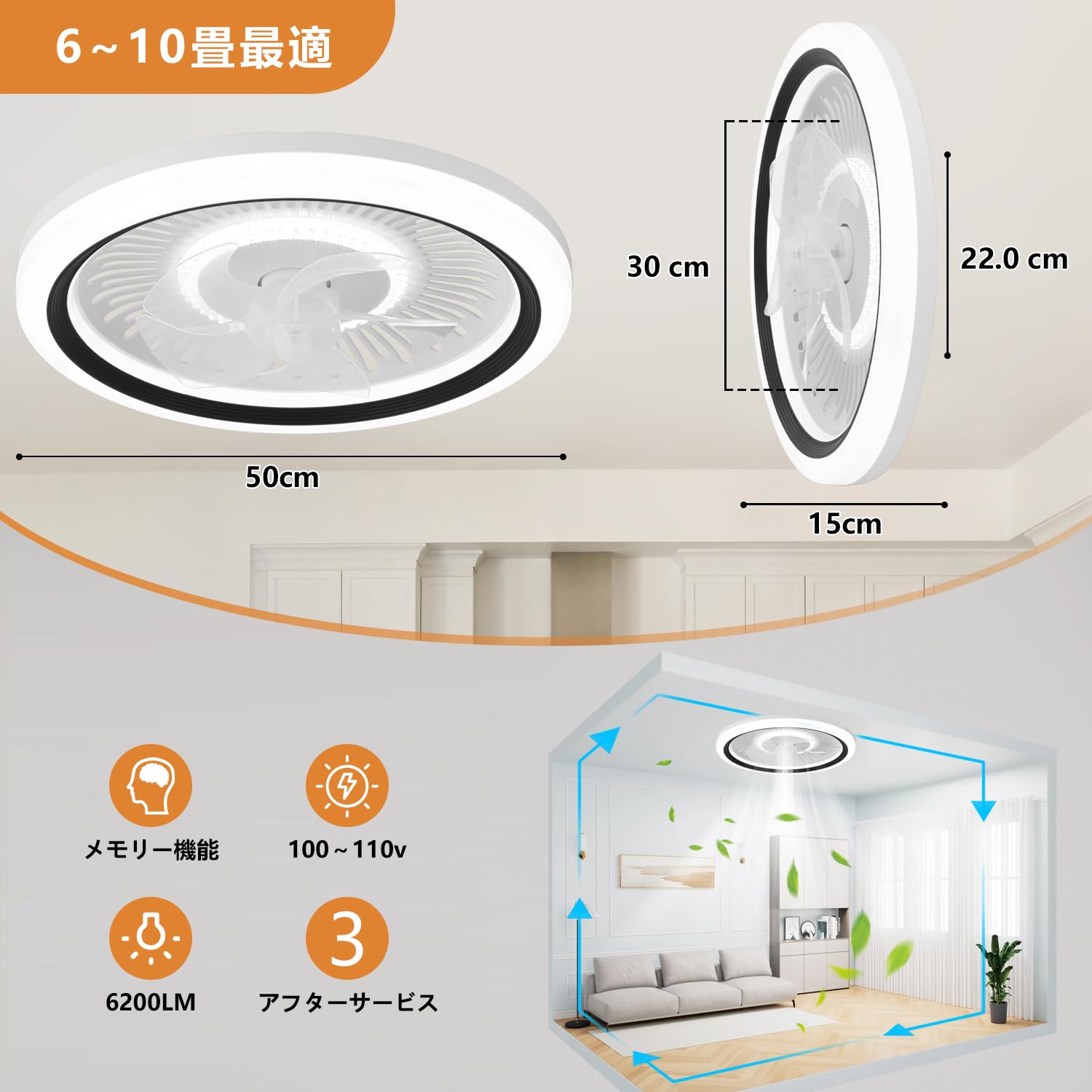 【シーリングファンライト】LED サーキュレーター付き 節電対策 省エネ Amazon.co.jp : 「節電対策」シーリングファンライト ZXhomeシーリング