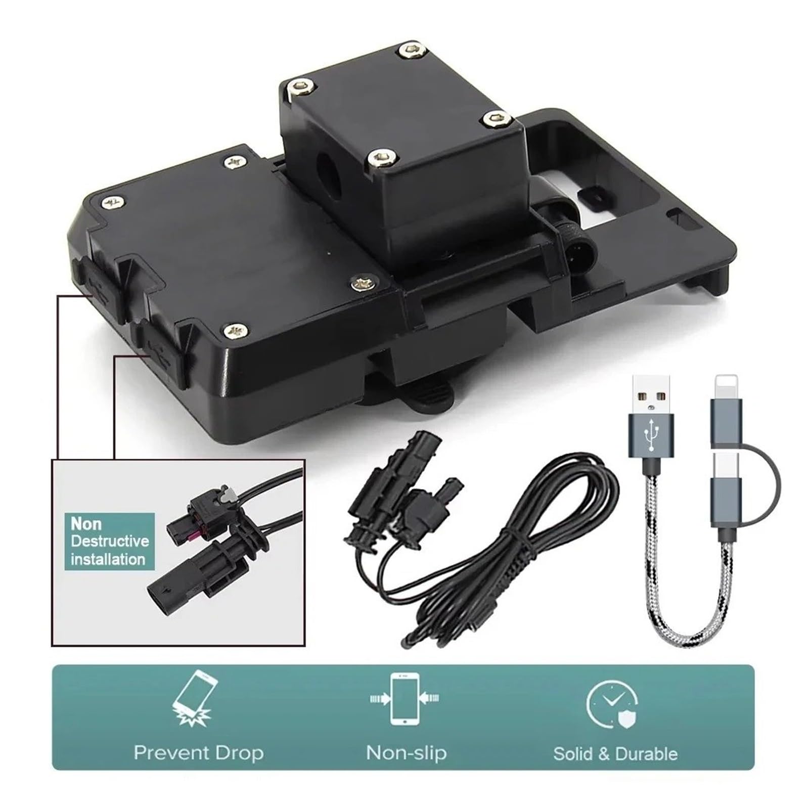 Supporto Per Telefono Moto Per BMW R1200GS F800GS Staffa GPS per moto