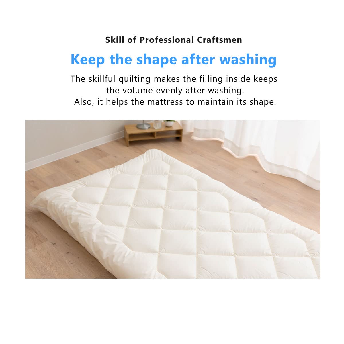 Amazon.com: EMOOR Washable Futon Mattress (Shikibuton) Twin