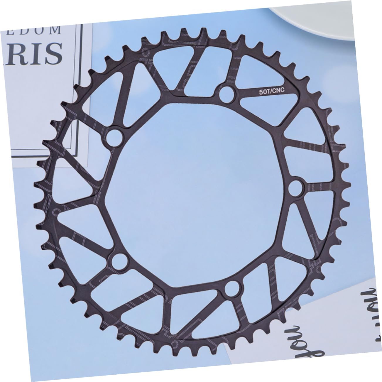 ibasenice 1 Pz Guarnitura Bici Bcd Piastra Dente Accessorio Resistente per Protezione e Sostituzione per Ciclisti Professionisti