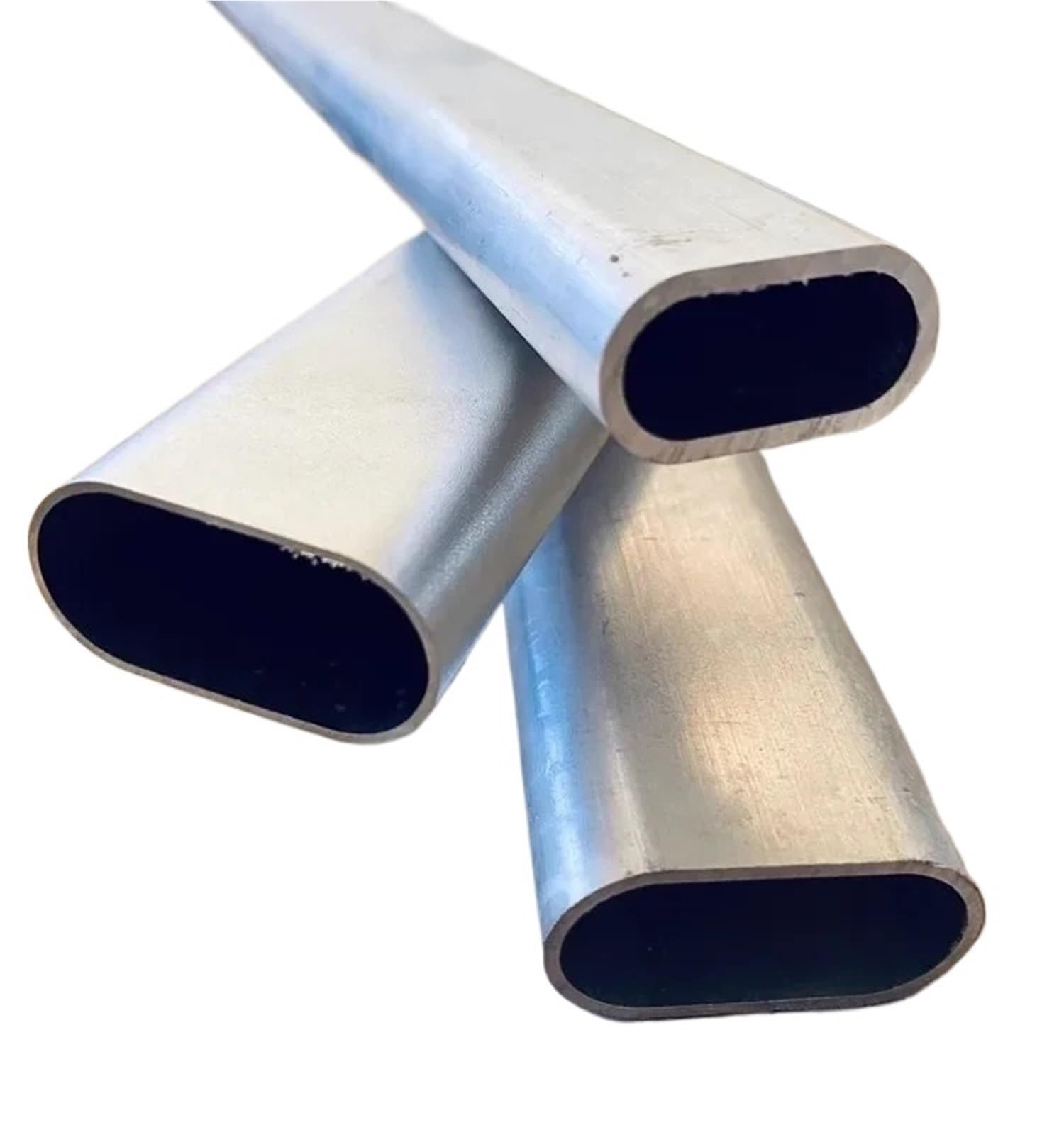 Amazon.co.jp: アルミオーバル中空パイプ 30x15mm 1本 - 壁厚1.5mm