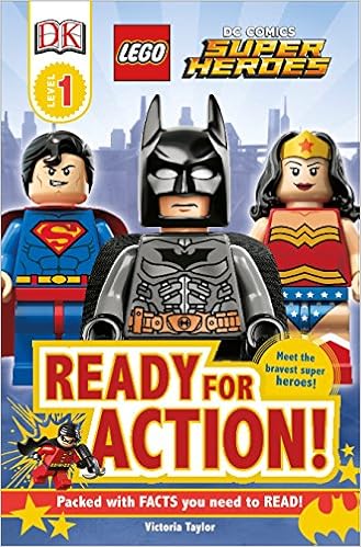 DK Readers L1: LEGO DC Super Heroes: Ready for Action! (DK Readers Level 1) book cover