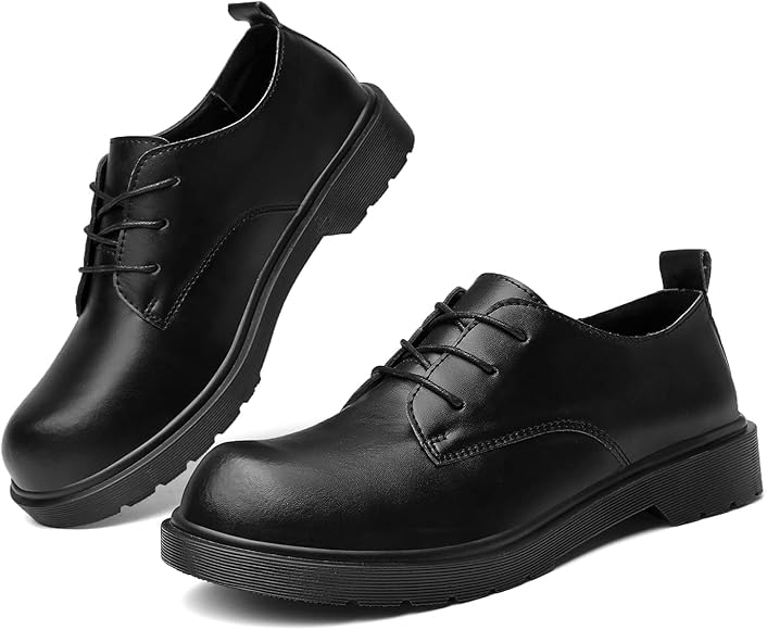 Amazon | [ziitop] レースアップシューズ メンズ レディース 本革 革靴