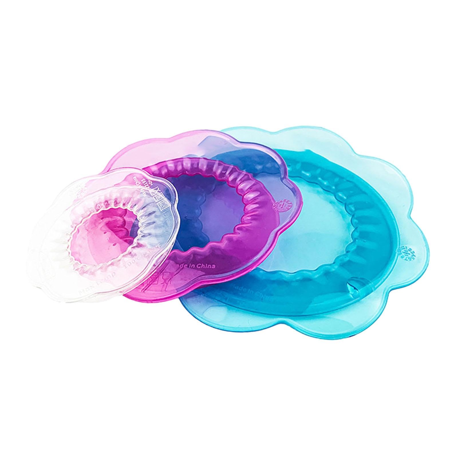UJEAVETTE 3 Pieces Silicone Stretch Lids Expandable for Food Storage for Cup Can Jars-image-27