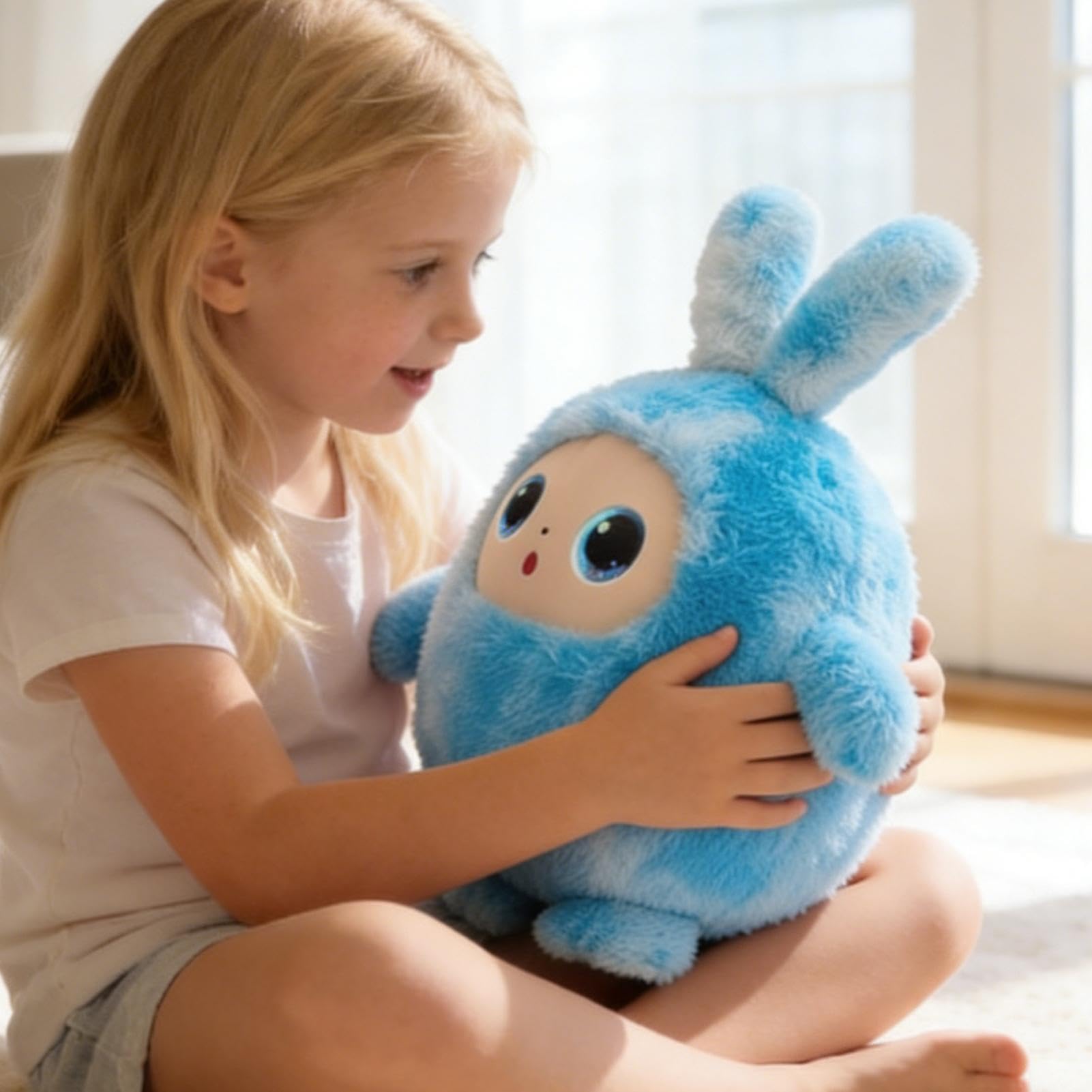 Giocattolo Parlante AI Bambola Elettronica Morbida Cartoon Intelligente | Peluche Emozionale AI per Traduzione Enciclopedia Richieste Meteo Guida Apprendimento Auto Casa Scuola Librerie