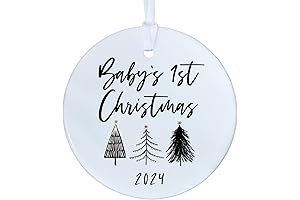 Baby's First Christmas Ornament: A Heartfelt Keepsake for Cherished Memories