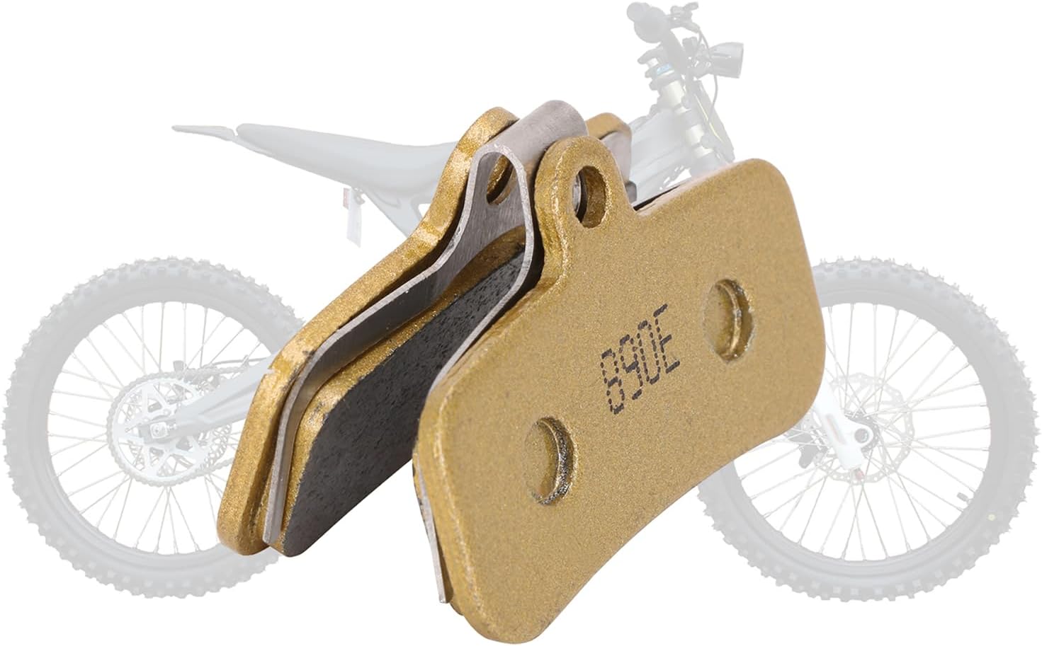 JFG RACING Front or Rear Brake Pads for Electric Dirt Bike,1 Pcs Dirtbike Brake Pads for Surron Light Bee X and S/Talaria Sting MX3 and R MX4/X160/X260