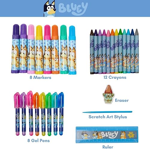 Vista 53 de Innovative Designs Disney Frozen 2 - Juego de actividades de lujo para niños con lata de transporte, hojas para colorear, tatuajes, calcomanías