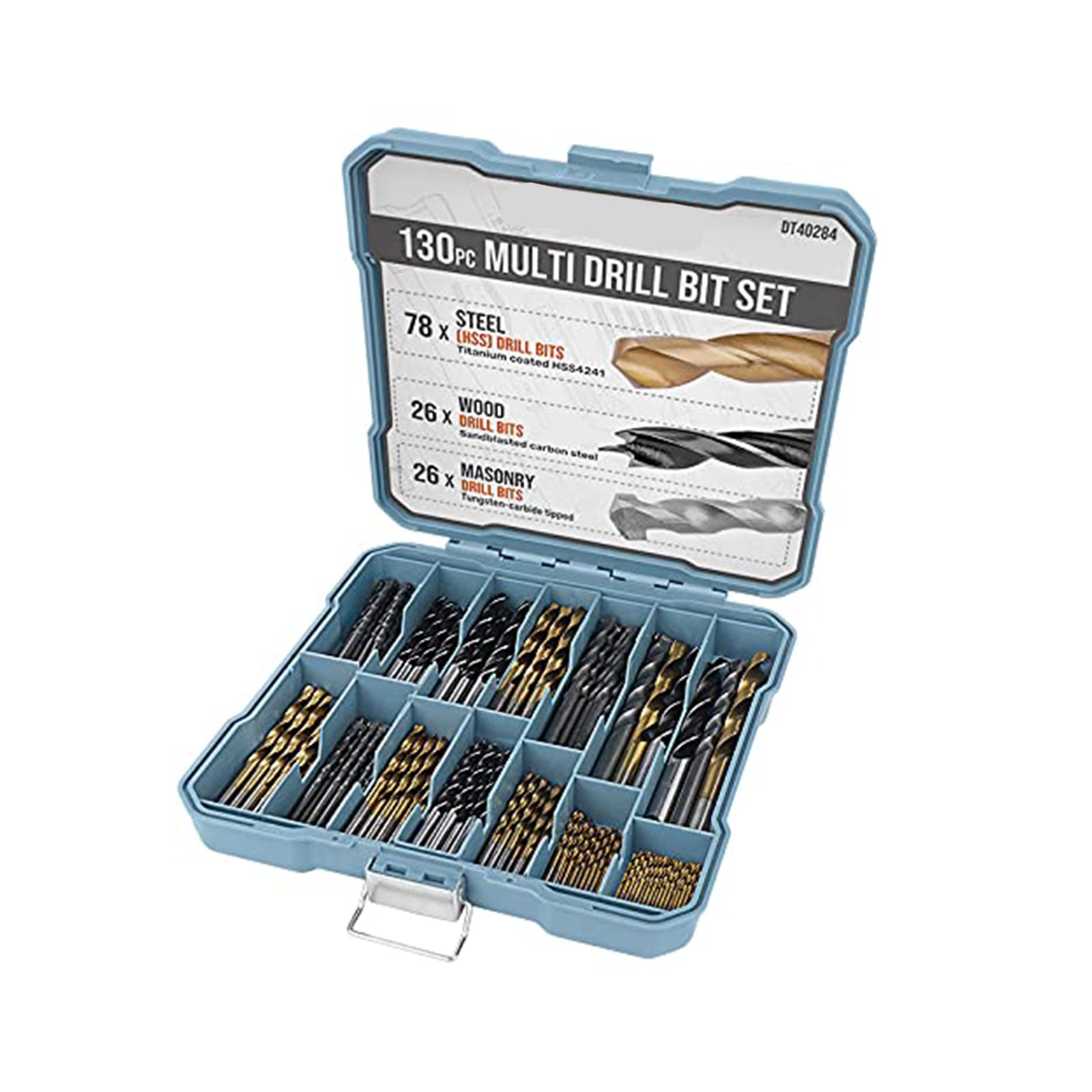 HSS Drill Twist Bits Set for Drilling in Metal Modern Necessary Tools Resistance Sturdy Twist Drill Bit for Metal