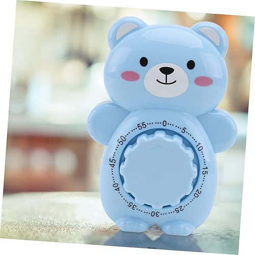 Miniatura 9 de Uonlytech Temporizador de oso con temporizador digital, despertador, para niños, temporizador de trabajo, herramientas de gestión del tiempo,