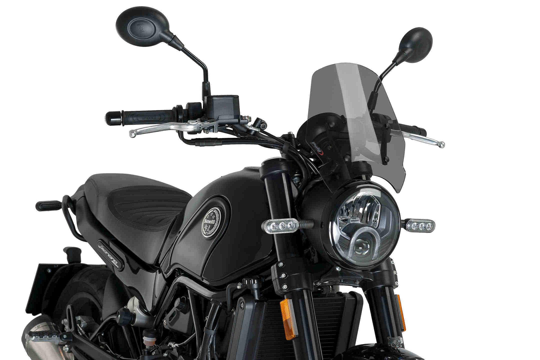 Puig 9668F Carenabris New Generation – Windschild Für Motorrad, Getönt, 560 X 500 Mm