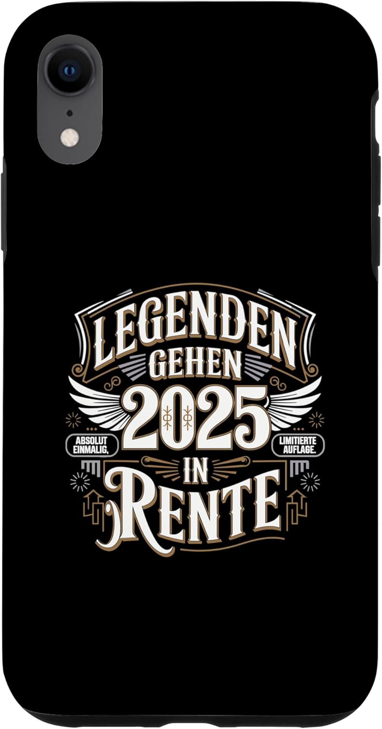 Hülle für iPhone XR Legenden Gehen 2025 In Rente Klassiker Amazon.de