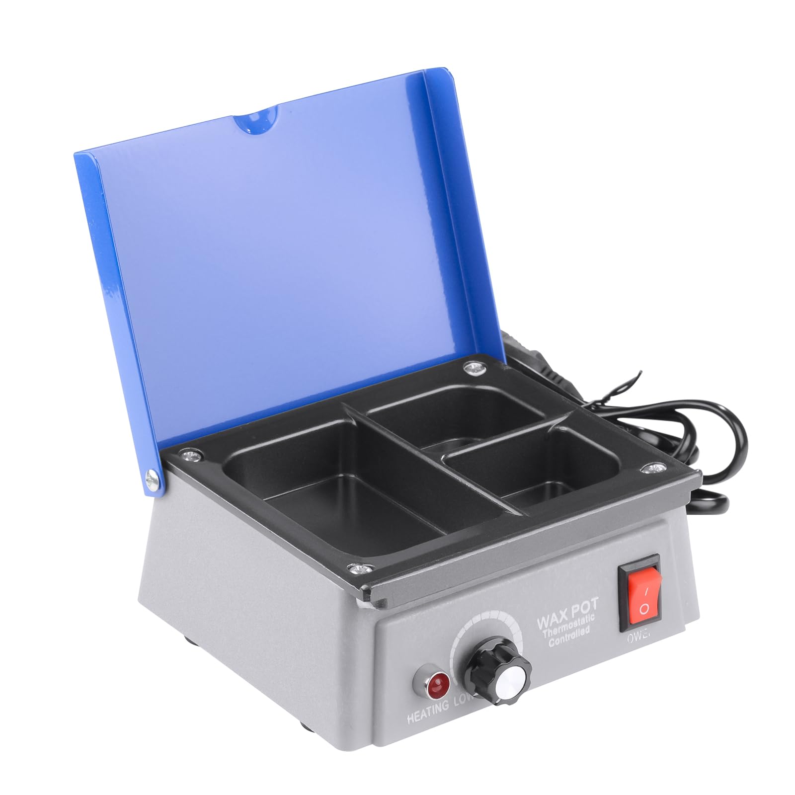 Dental Lab Equipment Analog Wax Heater Pot 3pots Waxing Dentist Instrument JT-15