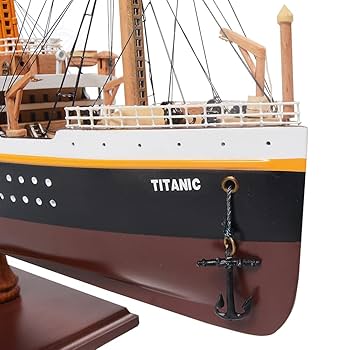 TITANIC Wooden Model 希少品 アンティーク タイタニック NEW PREMIUM RMS TITANIC Handcrafted Wooden Model Boat Cruise