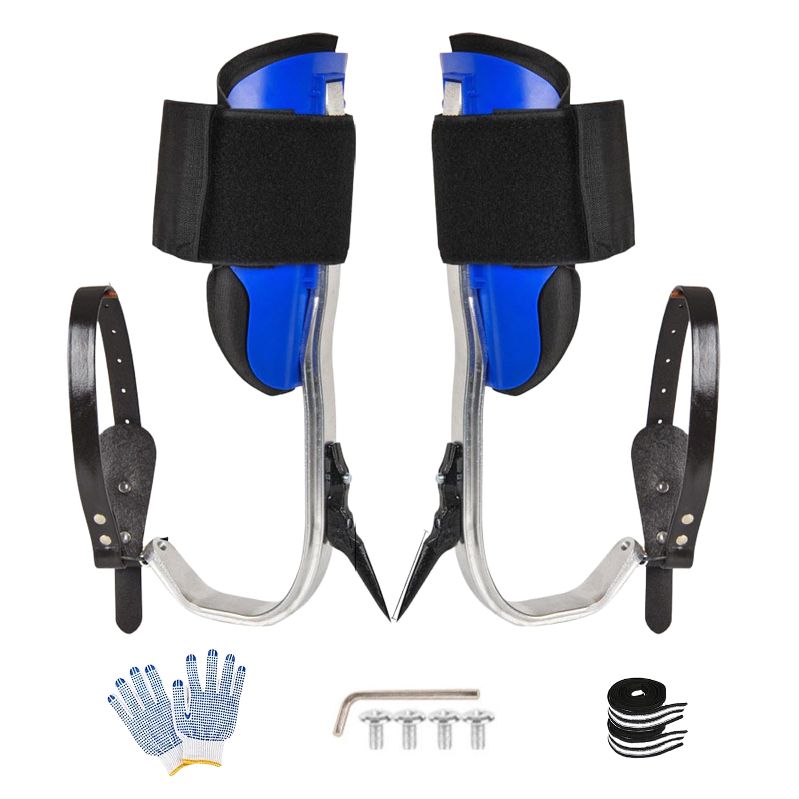 timiland tree climbing spikes,Tree Climbing Gear，Upgraded aluminum alloy, single claw，Climbing Tool Set For Logging, Tree Trimming