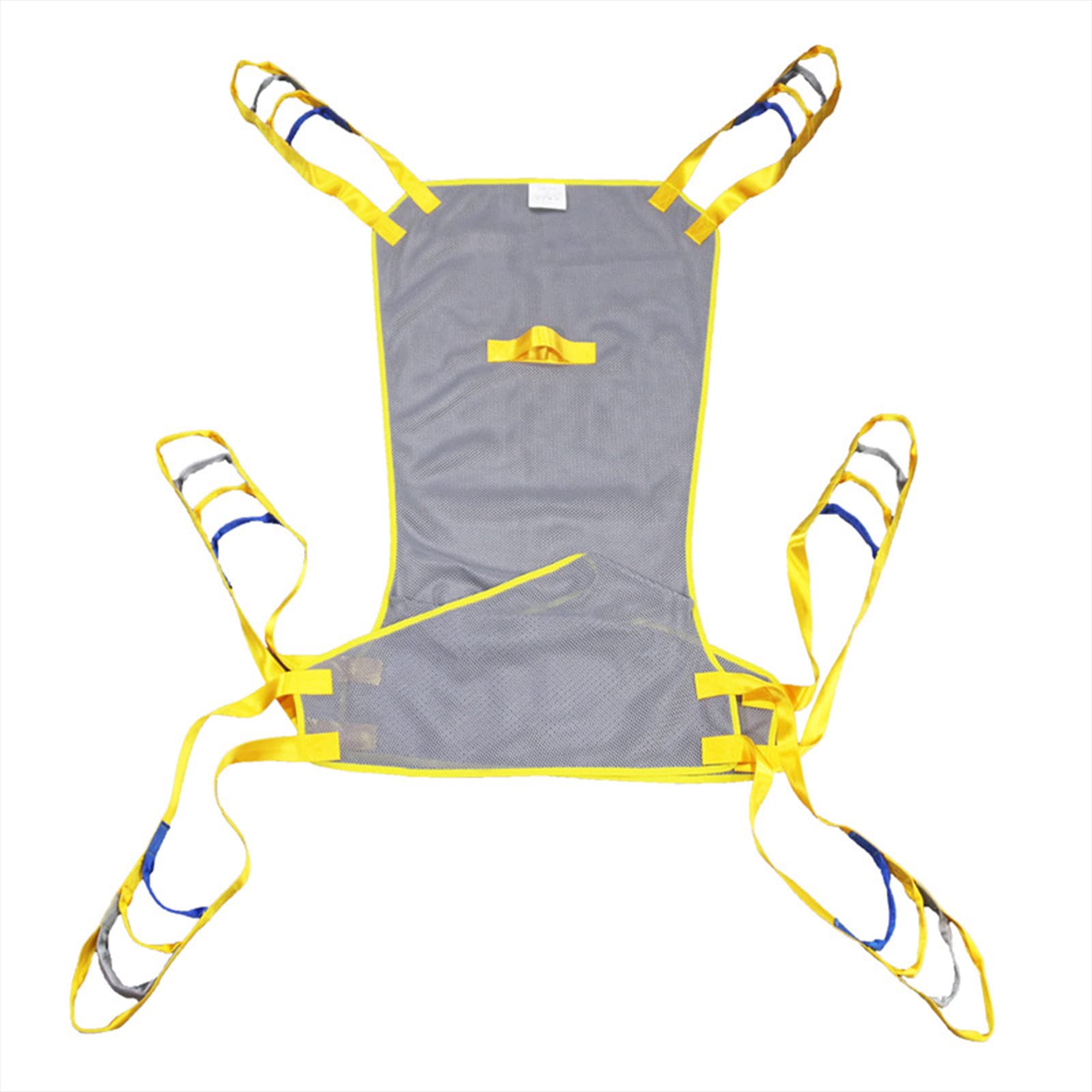 Arnés de traslado de pacientes, arnés de elevación, cinturón de ayuda para caminar y permanecer de pie, diseño de ventilación de malla, carga máxima de 500 lb, para ancianos, bariátricos, enferm