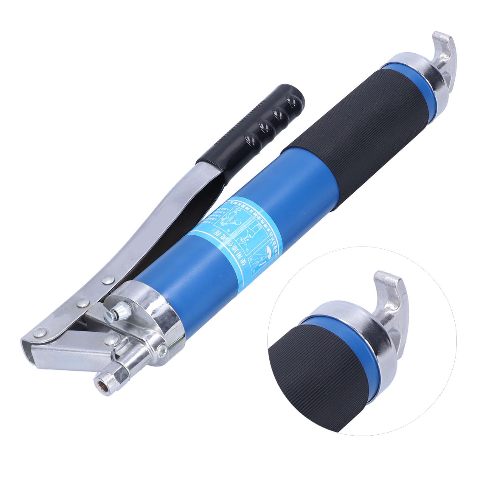 SIXRUN Ingrassatore per Attrezzature Meccaniche, 600cc Doppio Pistone