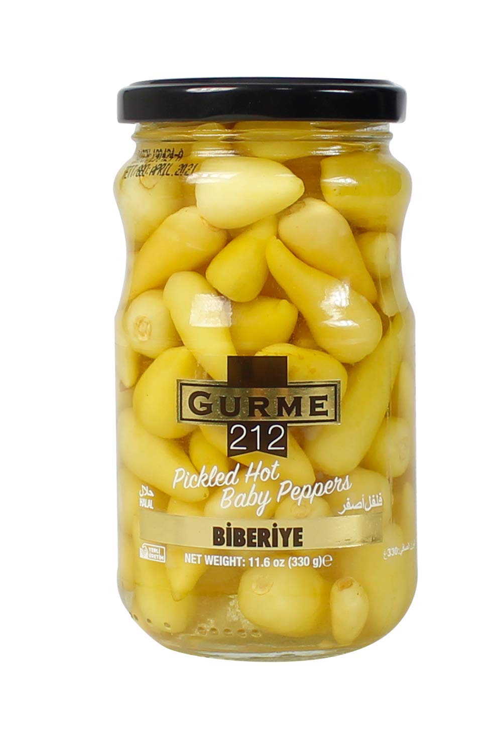 GURME 212 Baby Hot Pepper 330g Jar