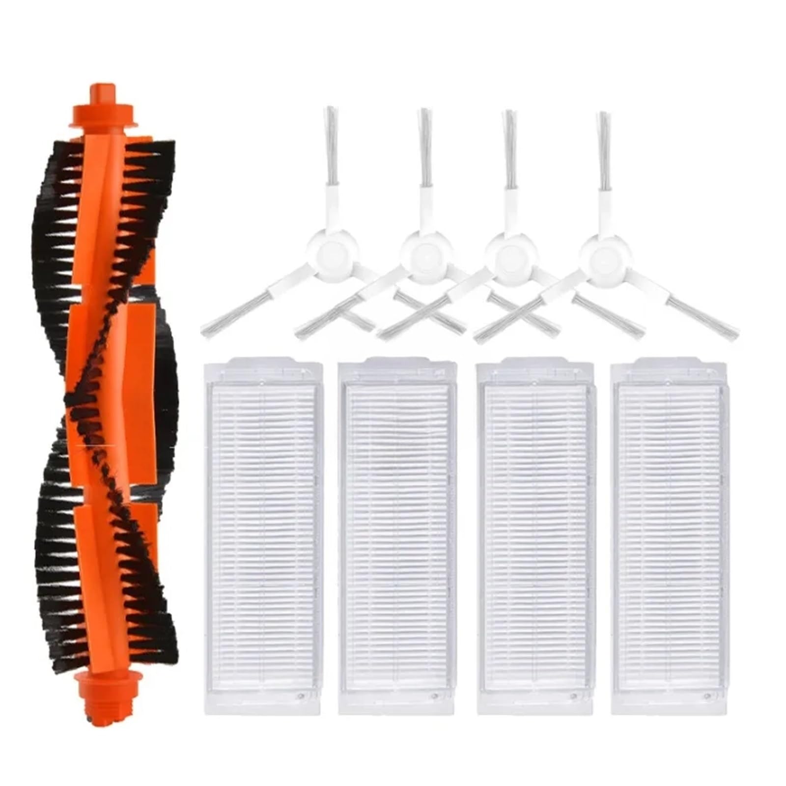 PORRSYDCD Main Brush Hepa Filter Mop Cloth，Compatible With Xiaomi S10 / S12 / T12 Accessories Vacuum Cleaner Spare Parts Replacement(ZLL)