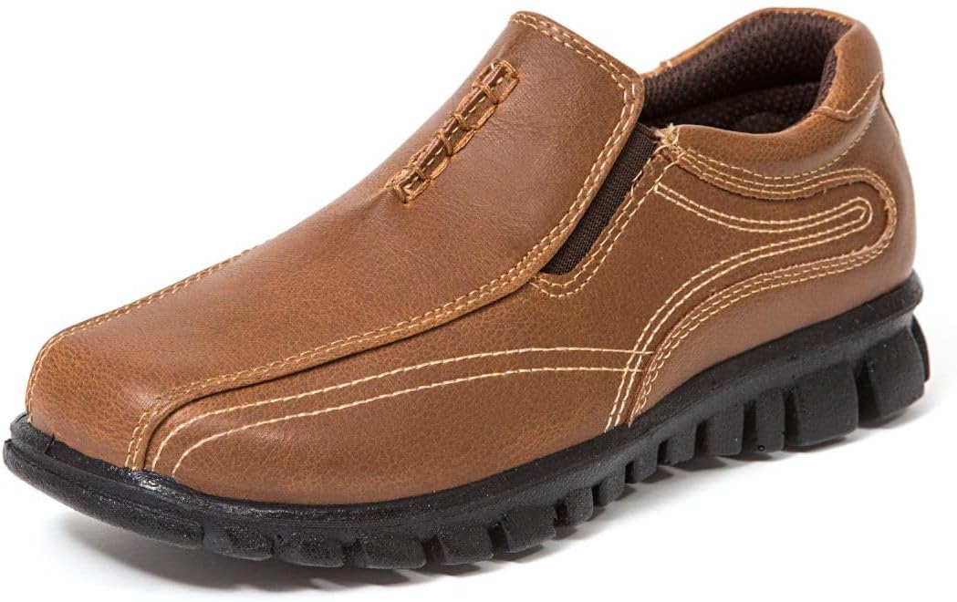 Deer Stags Stadium Sneaker Bottom Dress Comfort Slip-On (Little Kid/Big Kid)