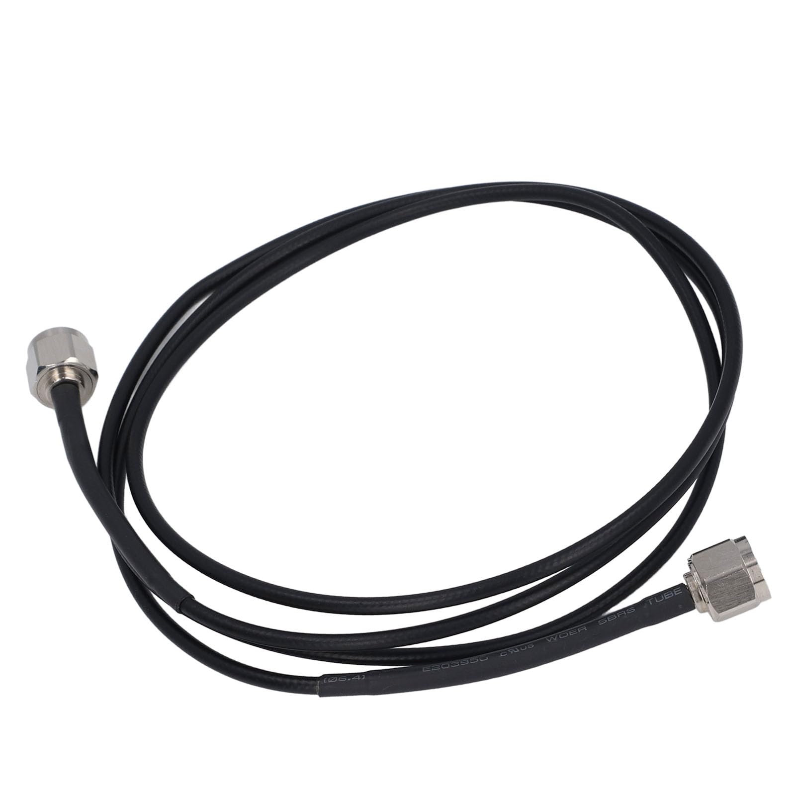 N męski N męski kabel typu N koncentryczny przedłużacz długotrwały, stabilne połączenie, szeroka kompatybilność do połączenia antenowego LMR200, 2 m