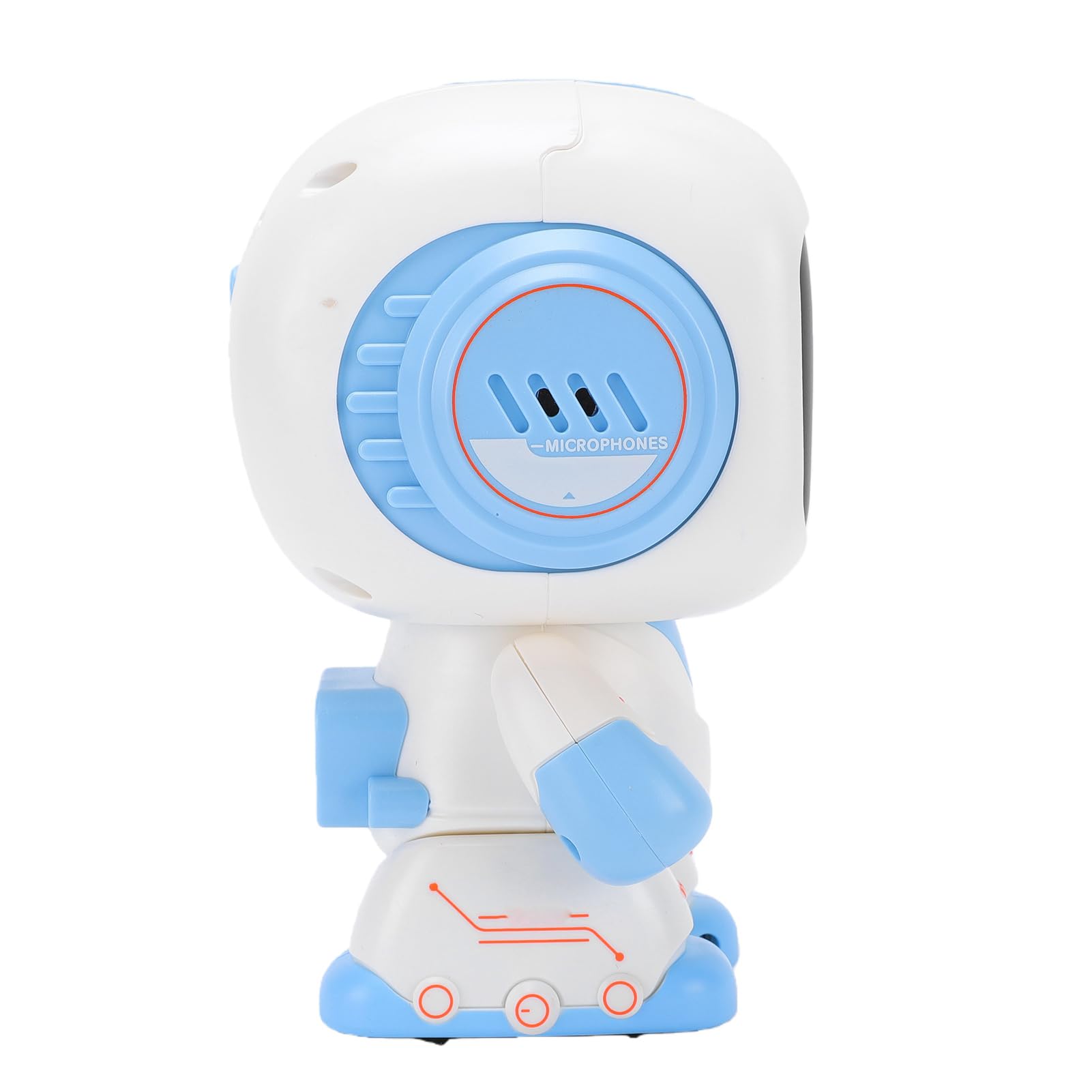 Asixxsix Robot Giocattolo per Bambini, Robot Intelligente Interattivo Programmabile con Ruote e Gambe Ambulanti, Intelligenti RC con Conversazione, Ballo