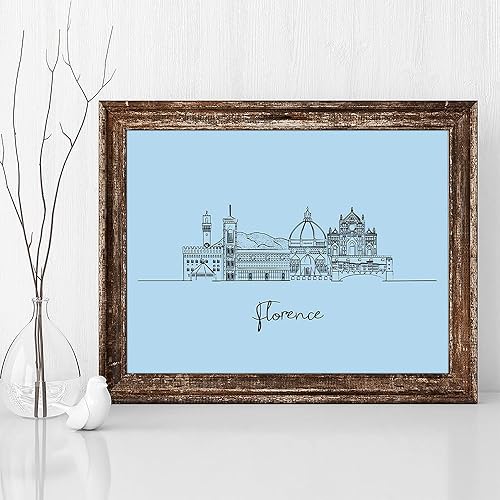 Vista 250 de TJ Originals - Barcelona, Madrid y España vistas de la ciudad, arte de pared ilustrado a mano, decoración de pared de sala de estar - Pósteres