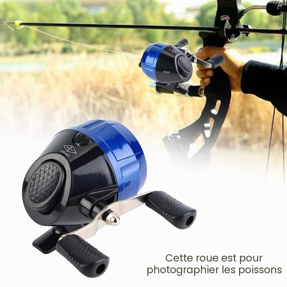 Moulinet de pêche fermé, Moulinet de pêche en Nylon résistant au Lancer, Moulinet de Rotation de pêche fermé de Grande capacité, Moulinet de Remplacement de pêche à