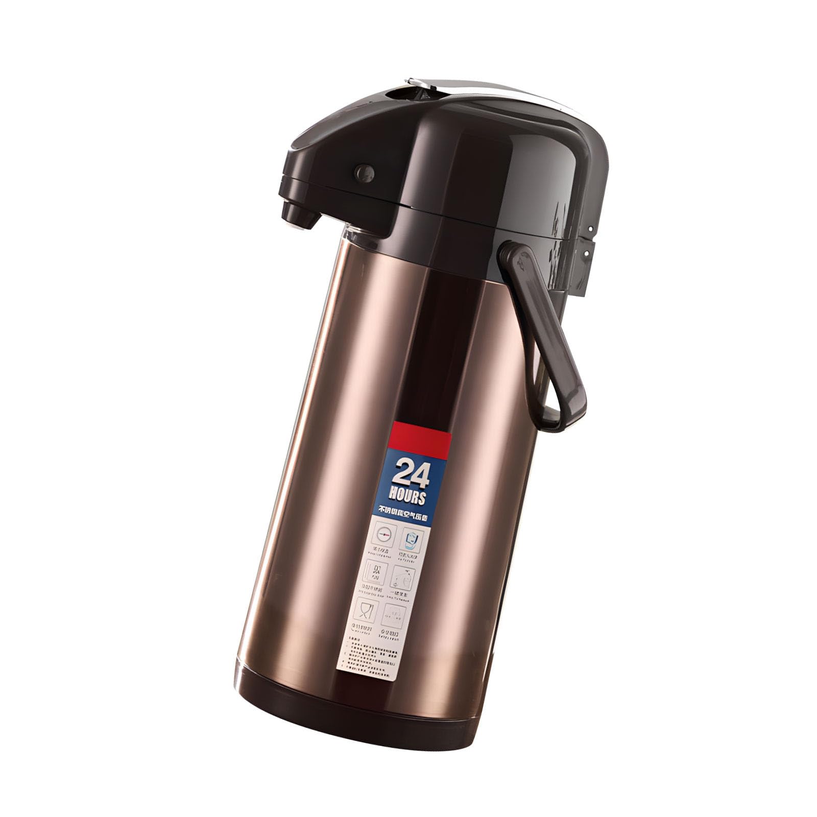 Elnwnnkc Large Capacity Insulated Vacuumflask Maintains Innovation of Coffee Tea Chocolate Drink Preserving Flavor and Scent Utilizing Rustless Large Capacity