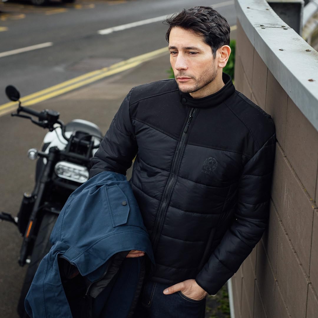 Merlin Jagger Urban Utility D3O Kurtka tekstylna motocyklowa, ciemnoniebieski, 3XL