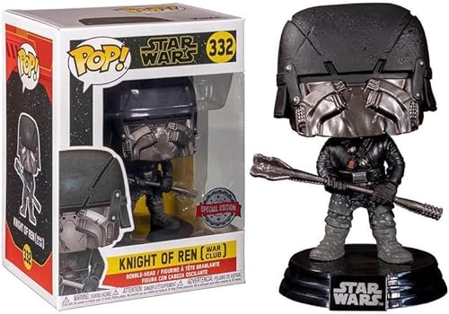 Miniatura 2 de Funko Pop! Star Wars - Figura de vinilo exclusiva de Knight of Ren con War Club