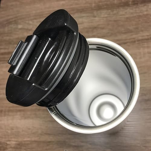 Miniatura 2 de Tree-Free Greetings Barista - Vaso de café de viaje aislado al vacío, taza de acero inoxidable de 17 onzas, tortuga marina bohemia