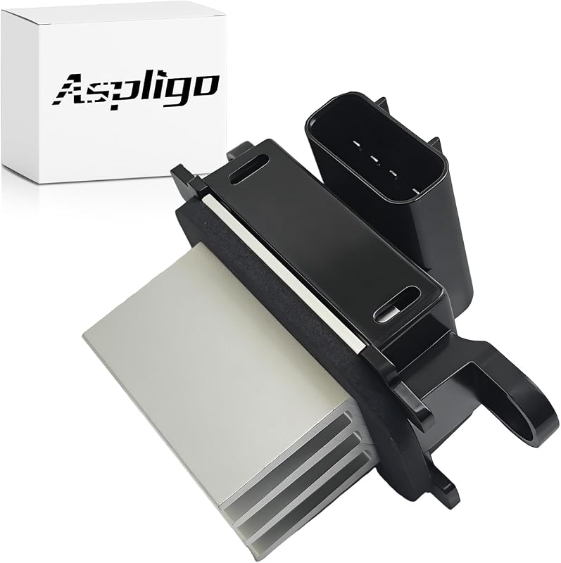 Resistor do motor do ventilador do ar-condicionado Aspligo 12 V para Ford, Lincoln e Mercury – 1 unidade