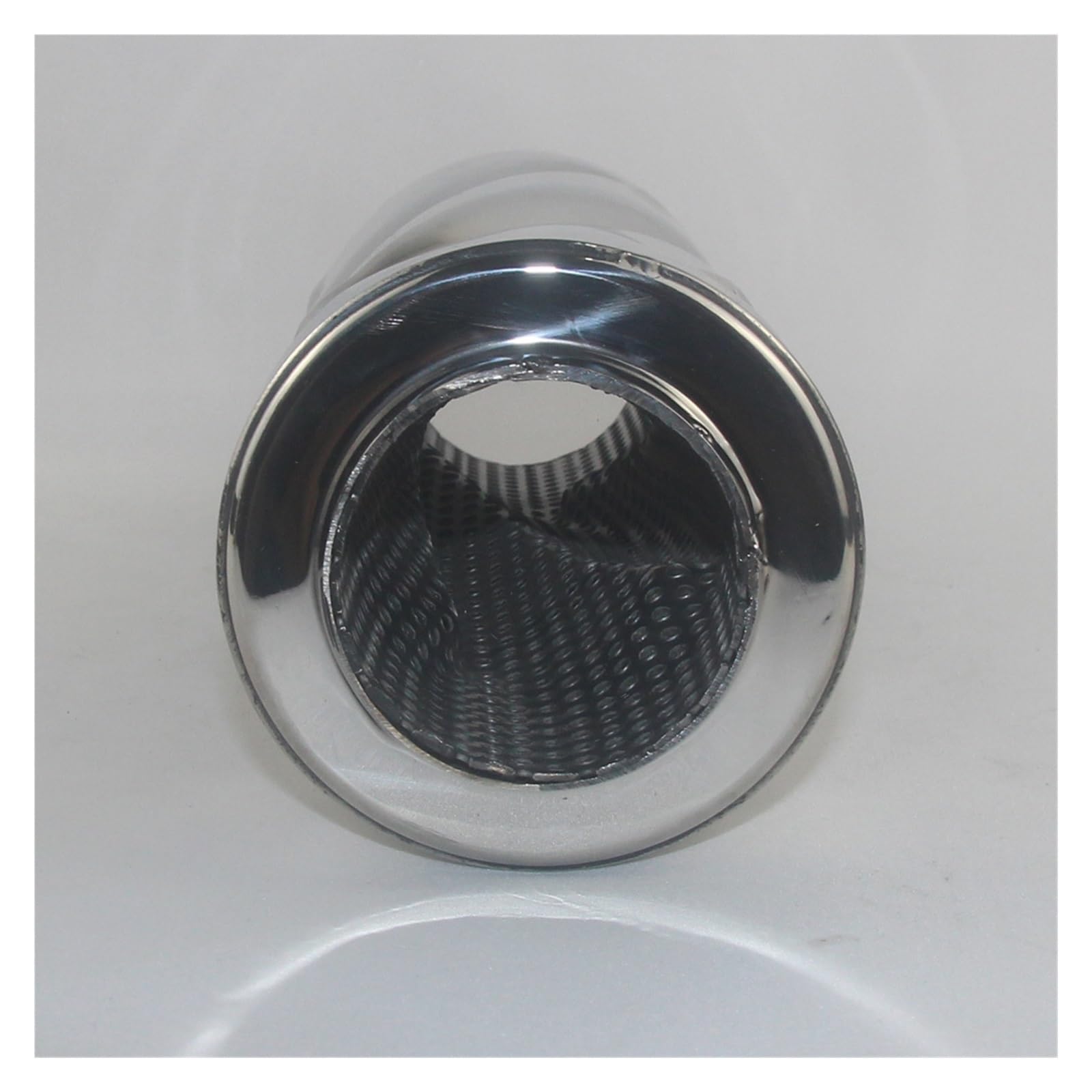 Tubo escape coche Para Escape Universal de acero inoxidable modificado para tubo silenciador para escape para automóvil(76mm)