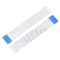 Vista 33 de uxcell Cable plano flexible FFC, 5 clavijas de 0.020 in de paso de 1.181 in, FPC FFC, cable de cinta flexible para TV LCD, audio de coche