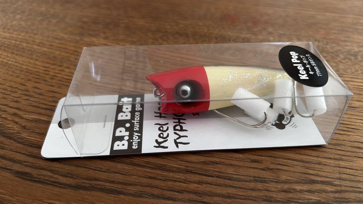 希少 販促用プロト キールヘッド bp bait バスポンド レッドヘッド バスポンド/BPベイト☆キールヘッドタイフーンザッパー☆ヘドン
