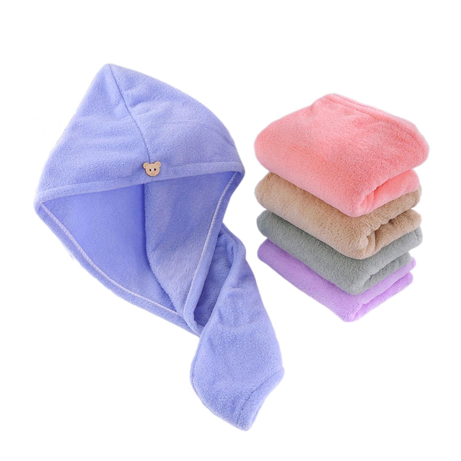 5X Women Hair Drying Hat Portable Quick Drying Towel for Bathroom Summer SPA-picture-31