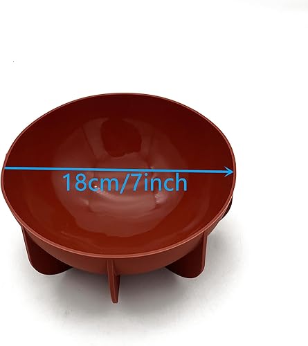 Miniatura 2 de Molde de silicona para tartas de cúpula de 7 pulgadas, media bola, bandeja de hornear antiadherente, molde para hornear en forma de pan