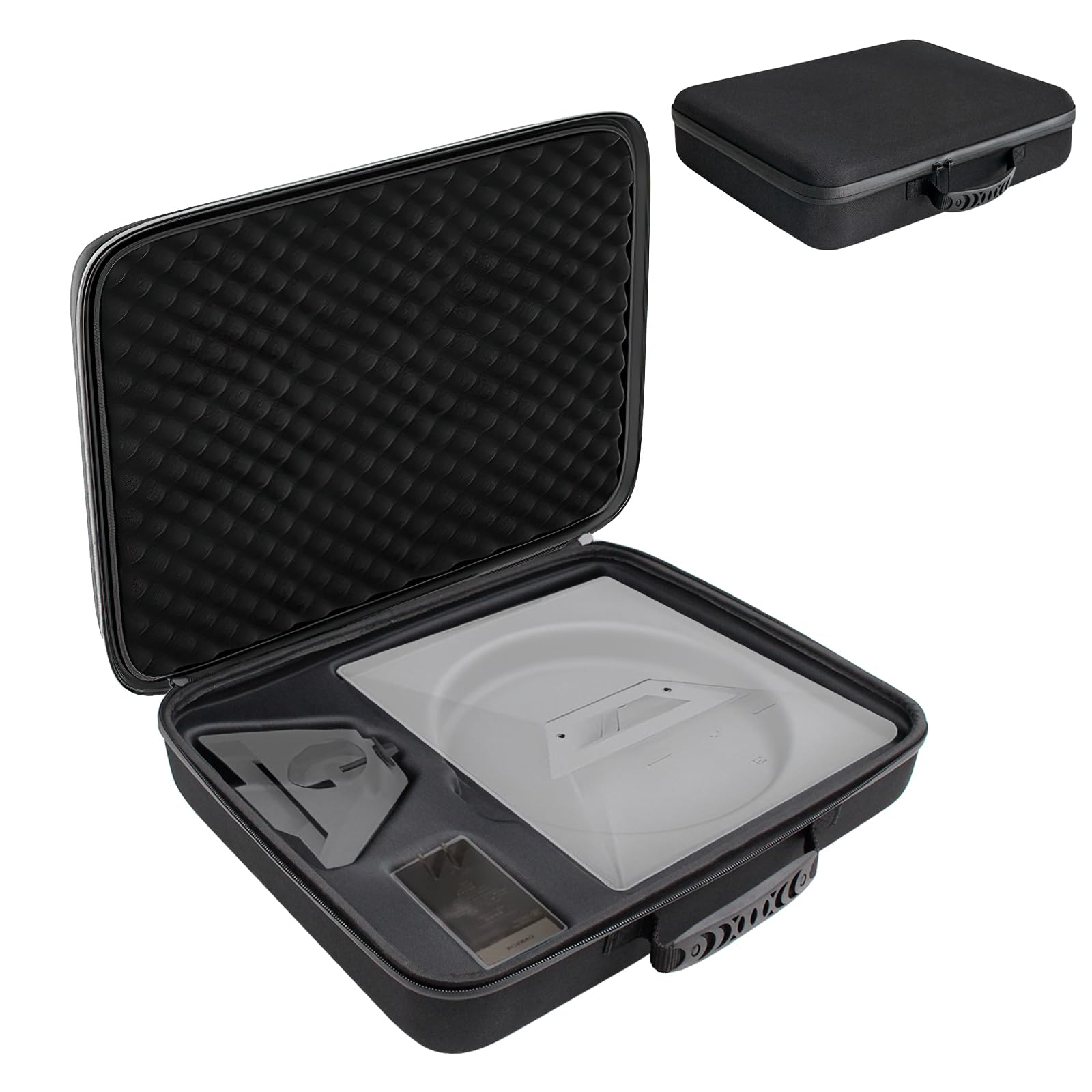 Boîte de Rangement Portable pour Starlink Mini-Kit, Boîte Rigide Étanche avec Compartiments Intégrés - Adaptée pour Les Campings-Car, Le Camping en Plein Air et Les Voyages