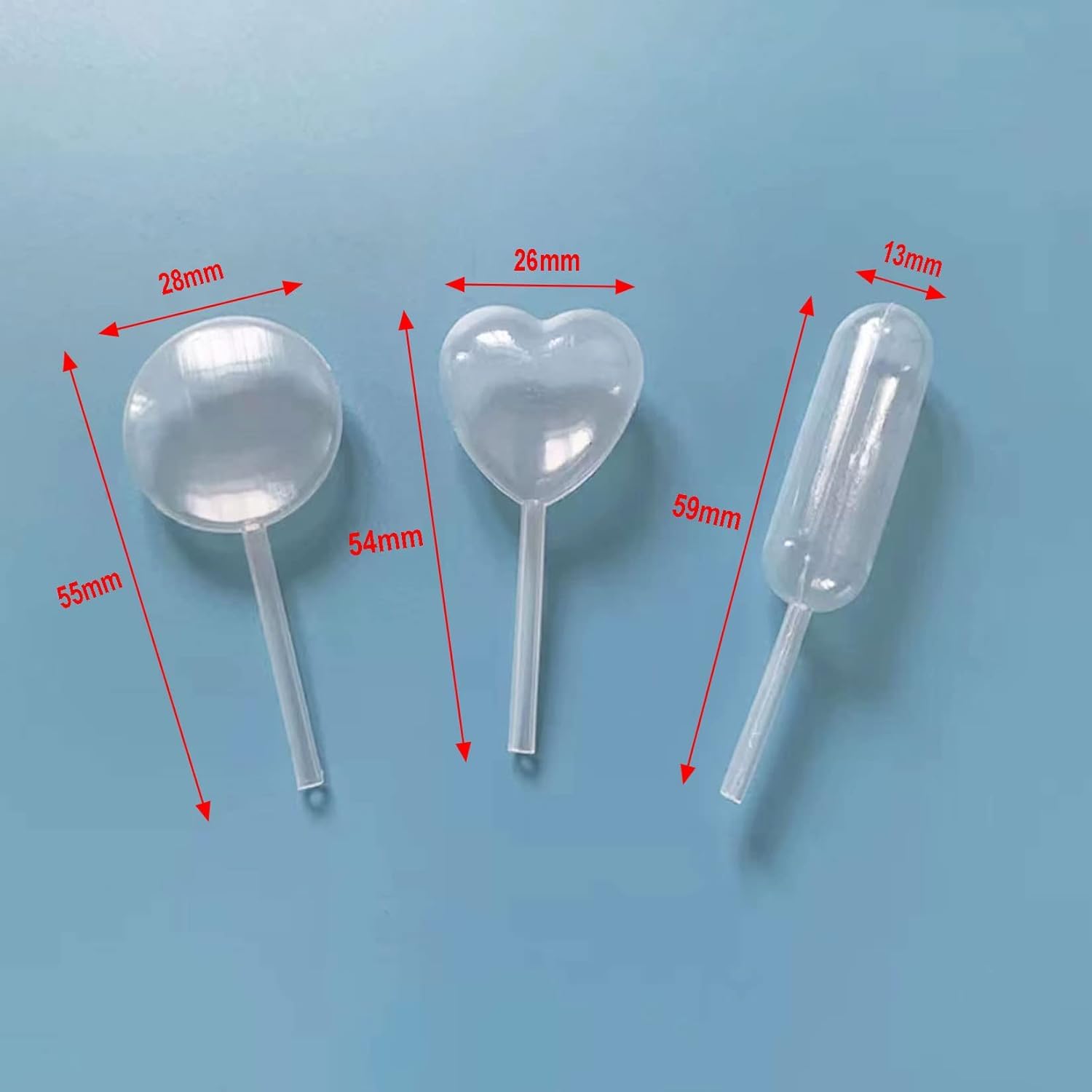 150 sztuk pipet do babeczek 4 ml, z tworzywa sztucznego, pipety do deserów, babeczek, truskawek
