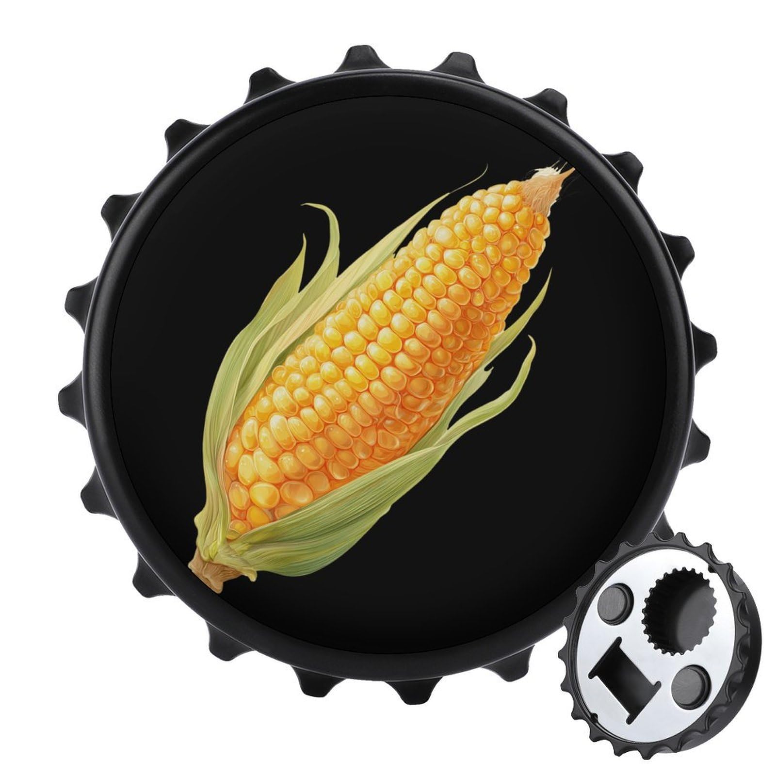 Corn on The Cob Magnetic Bottle Opener Refrigerator Magnet Fridge Magnets Kitchen Supplies
