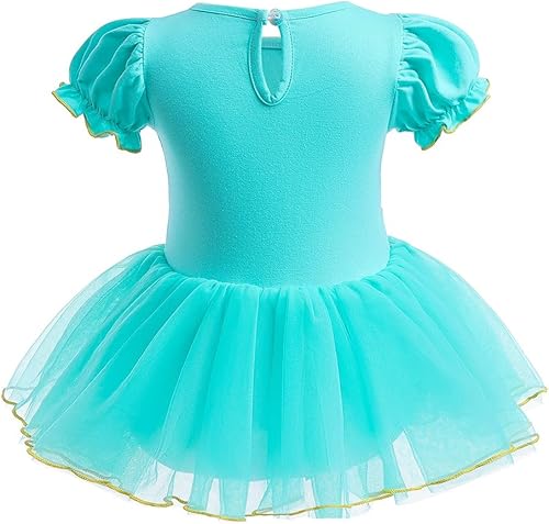 Miniatura 3 de REXREII Disfraces de Halloween para Bebés Niñas Mameluco de Cumpleaños de Princesa Vestido Tutú con Diadema Atuendos Elegantes para Fiestas de