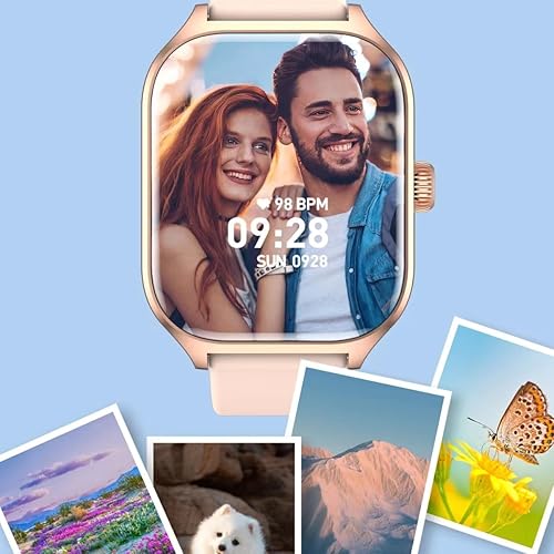 Miniatura 7 de NEVKA Reloj inteligente con rastreador de actividad física para hombre, reloj inteligente para teléfonos iOS y Android (respuestahacer llamadas) de