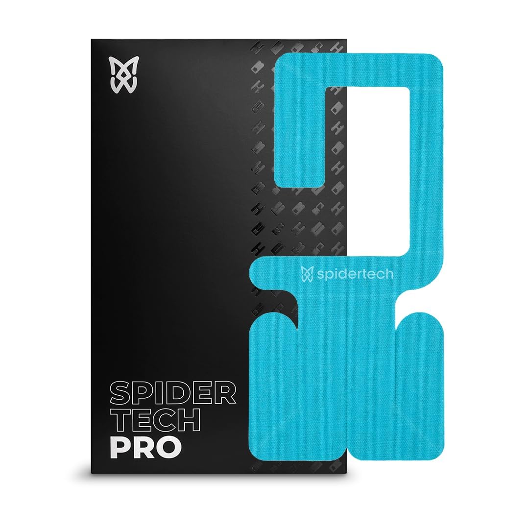Spidertech Professional Pre-Cut Cotton Kinesiology Tape for Right Shoulder Support - for Athletes Sports Physiotherapists and Chiropractors Pain